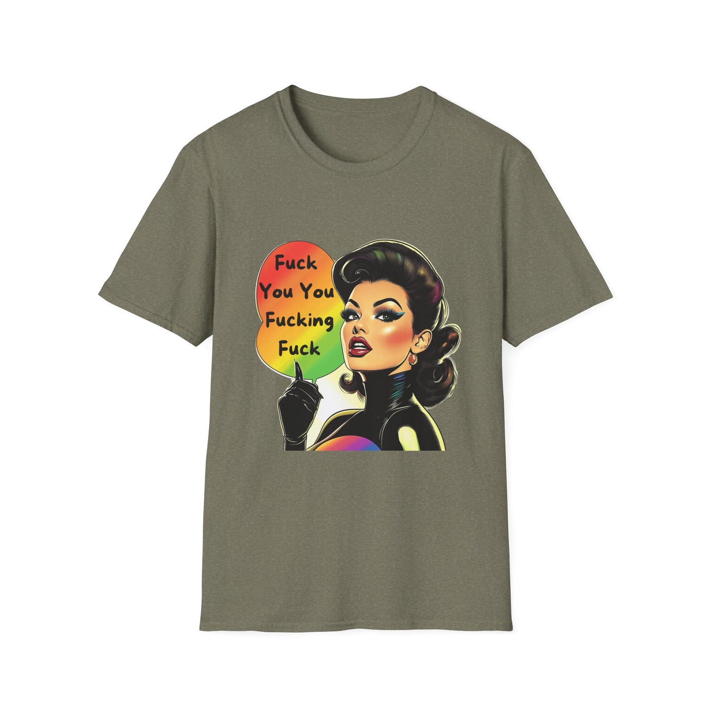 Vintage Sass Retro Pin-Up T-Shirt | Unfiltered Attitude Tee