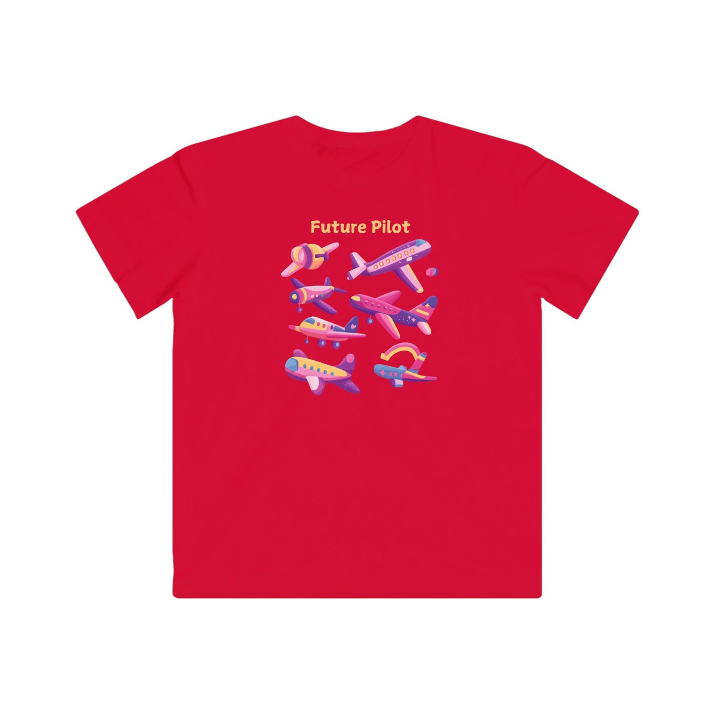 Future Pilot Kids T-Shirt | Cute Aviation Design | STEM Gift for Children