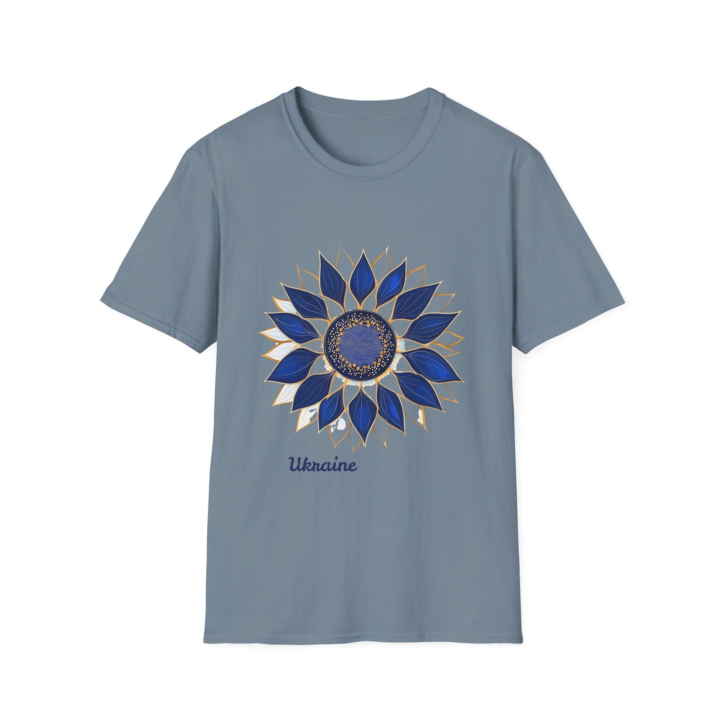 Ukraine Sunflower T-Shirt | Blue & Gold Support Tee