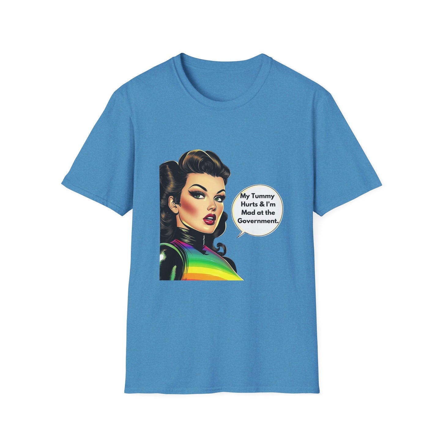 Retro Activist Women's Quote T-Shirt | Funny Political Statement Tee