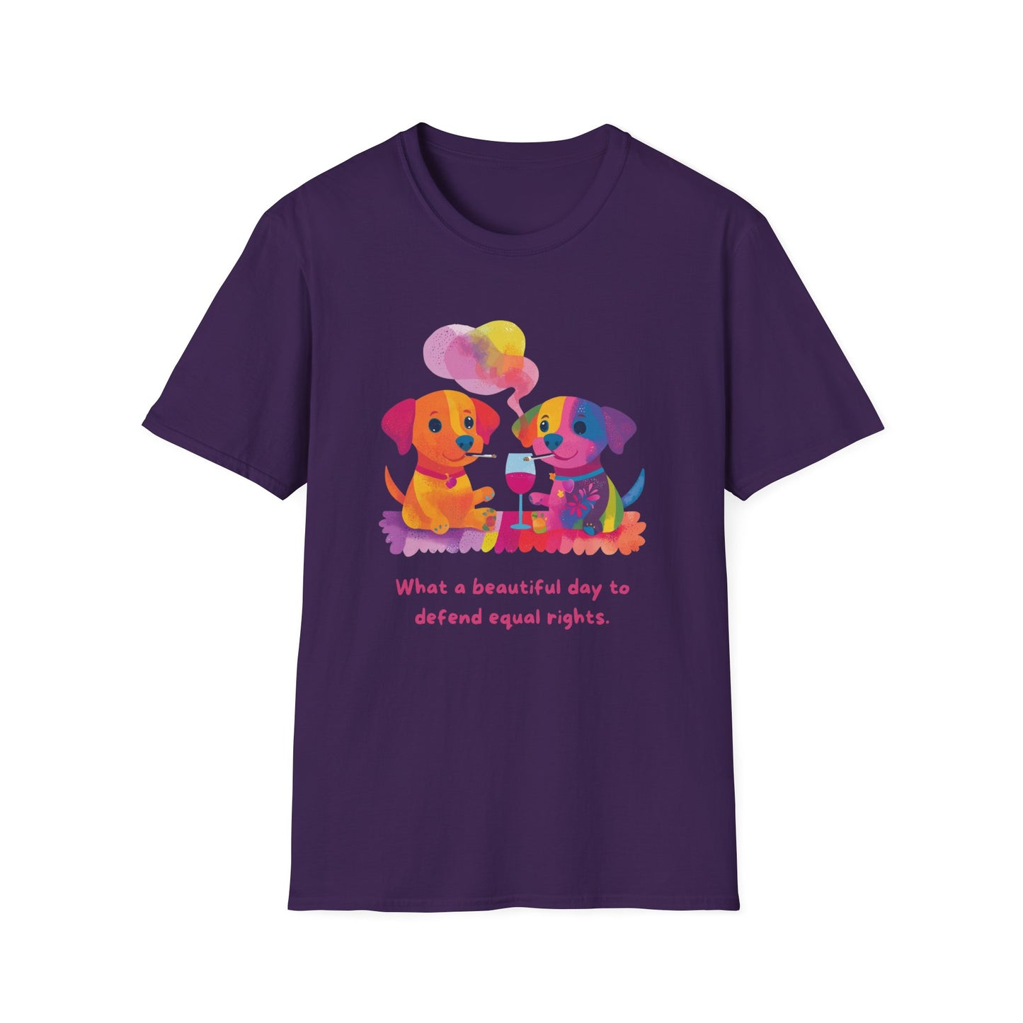 Equal Rights Puppy Toast T-Shirt | Kawaii Activist Tee