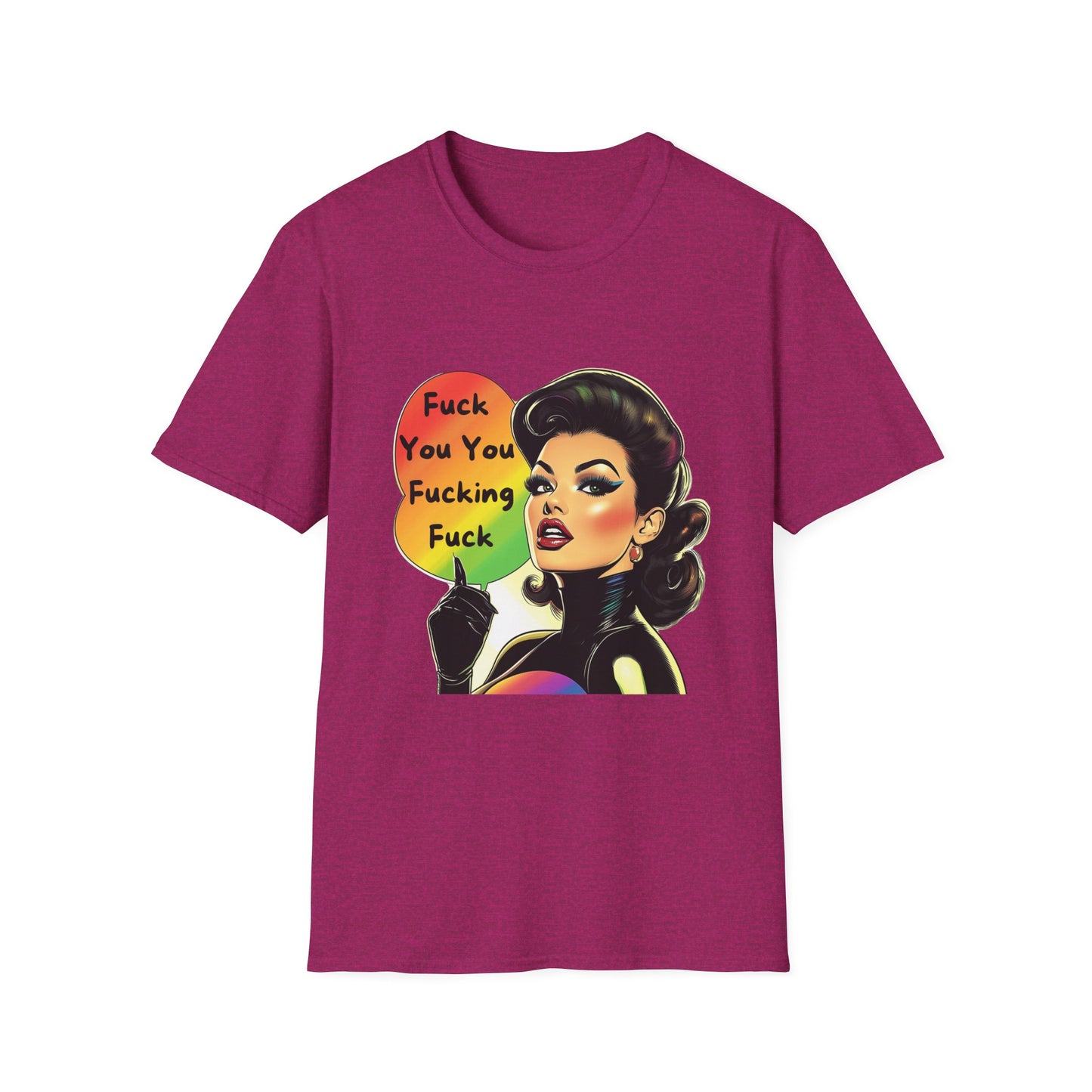 Vintage Sass Retro Pin-Up T-Shirt | Unfiltered Attitude Tee