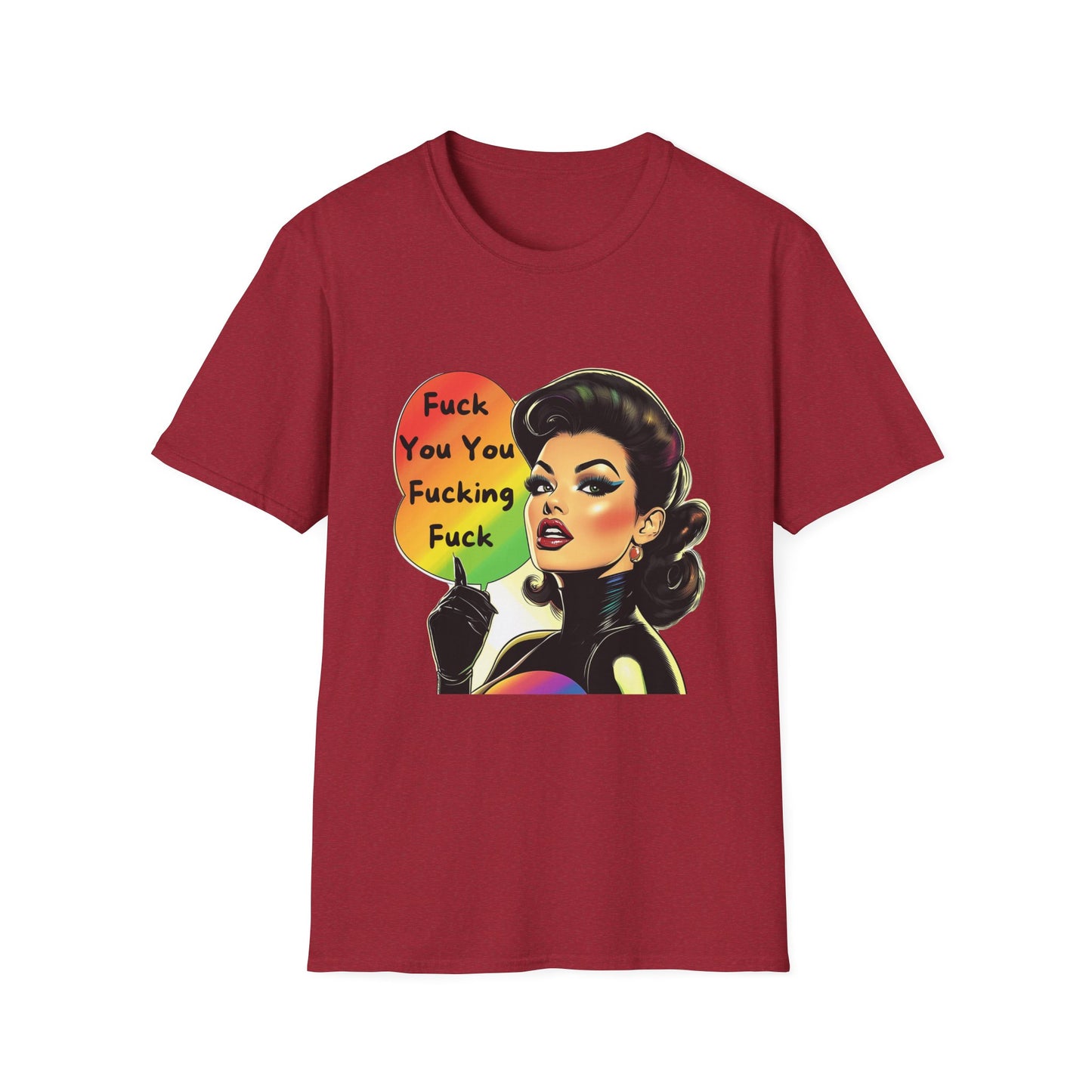 Vintage Sass Retro Pin-Up T-Shirt | Unfiltered Attitude Tee