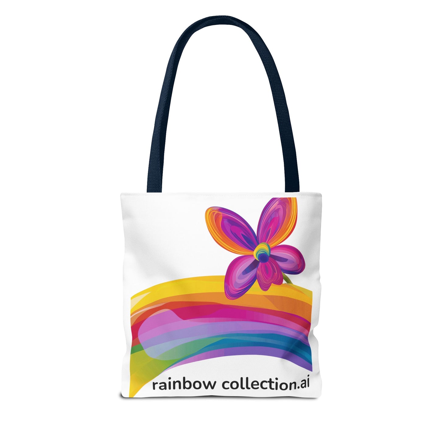 Rainbow Bunny WTF Tote Bag | LGBTQ+ Pride Statement Bag