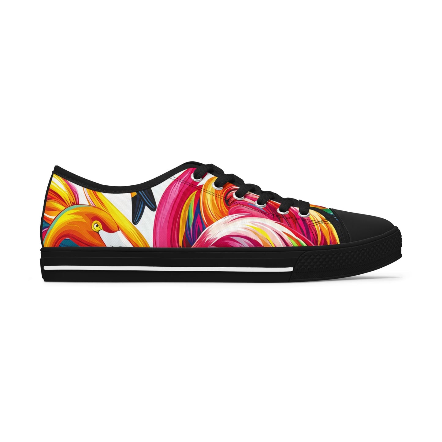 Rainbow Flow Low Top Canvas Sneakers | LGBTQ+ Pride Shoes