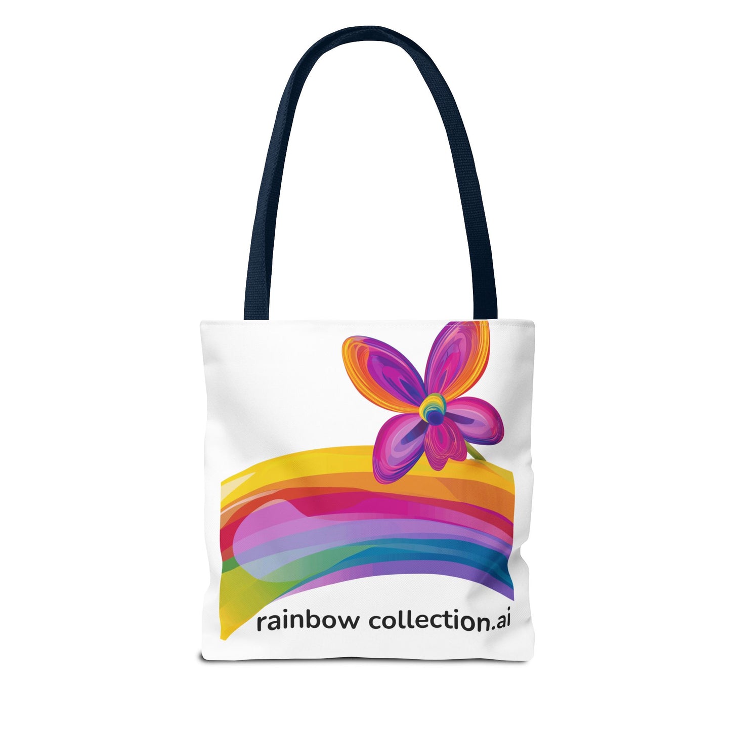 Rainbow Cat Sassy Tote Bag | Kawaii Pride Resistance | Cute Cat Lover Gift
