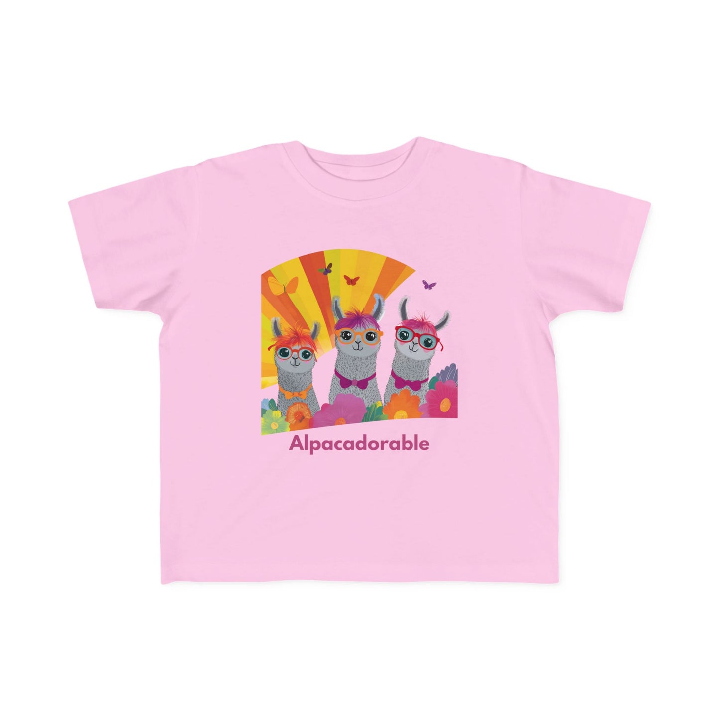 Alpacadorable Kids T-Shirt | Cute Alpaca Trio Design | Kawaii Animal Tee