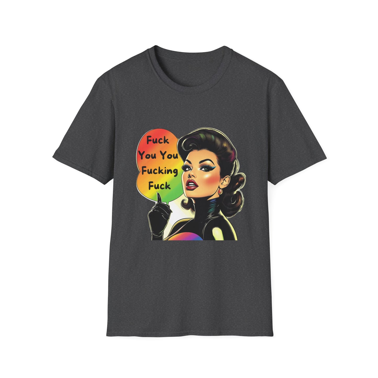 Vintage Sass Retro Pin-Up T-Shirt | Unfiltered Attitude Tee