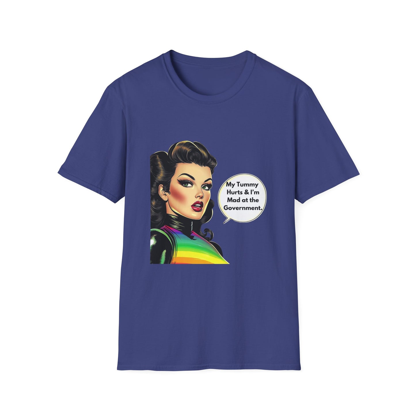 Retro Activist Women's Quote T-Shirt | Funny Political Statement Tee