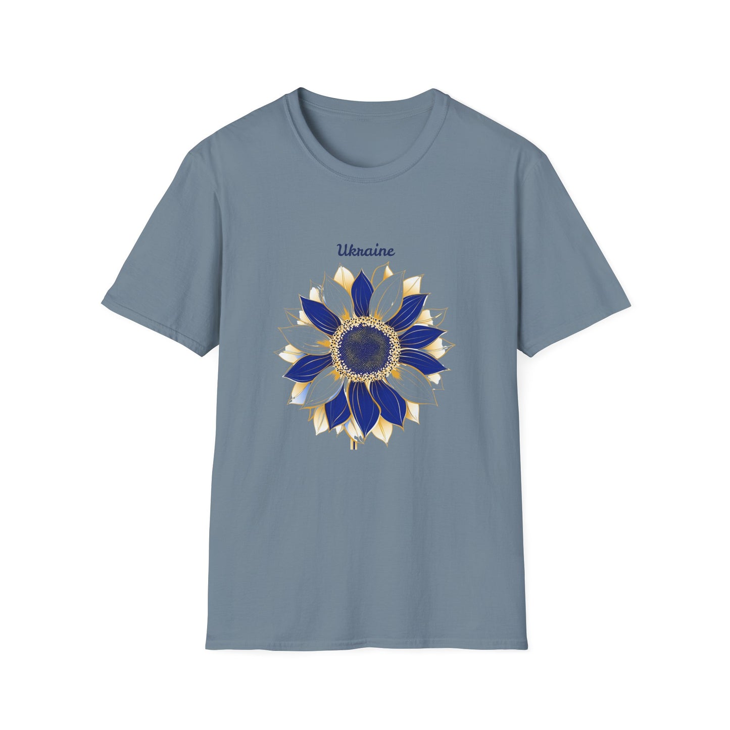 Ukraine Sunflower T-Shirt | Blue & Gold Support Tee