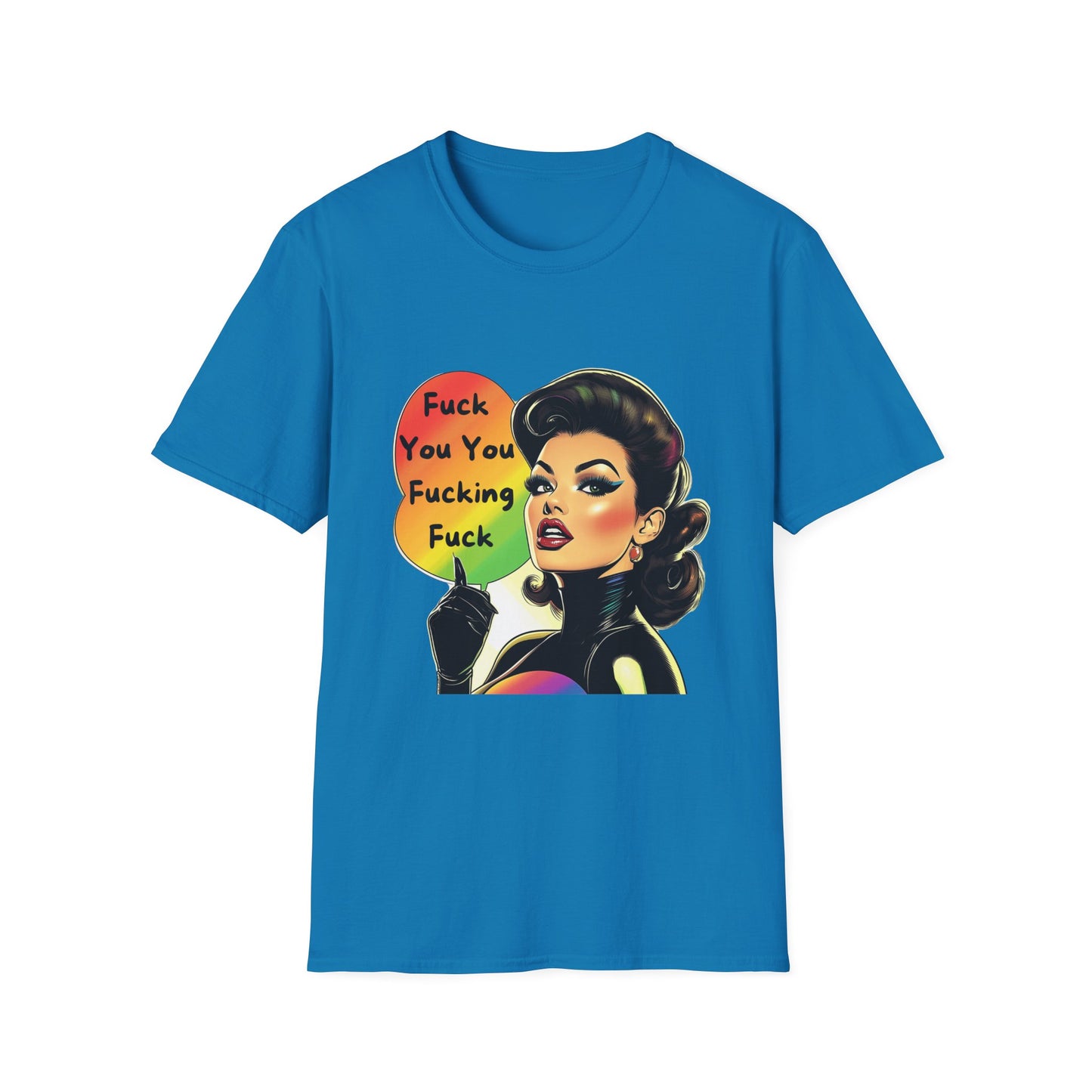 Vintage Sass Retro Pin-Up T-Shirt | Unfiltered Attitude Tee