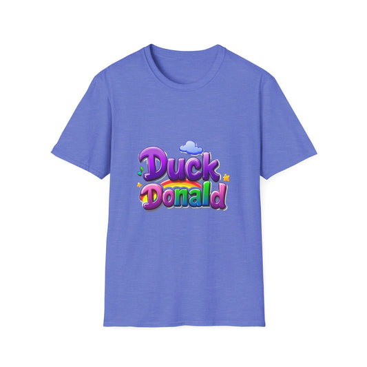 Duck Donald Retro T-Shirt | Nostalgic Cartoon Style Unisex Tee