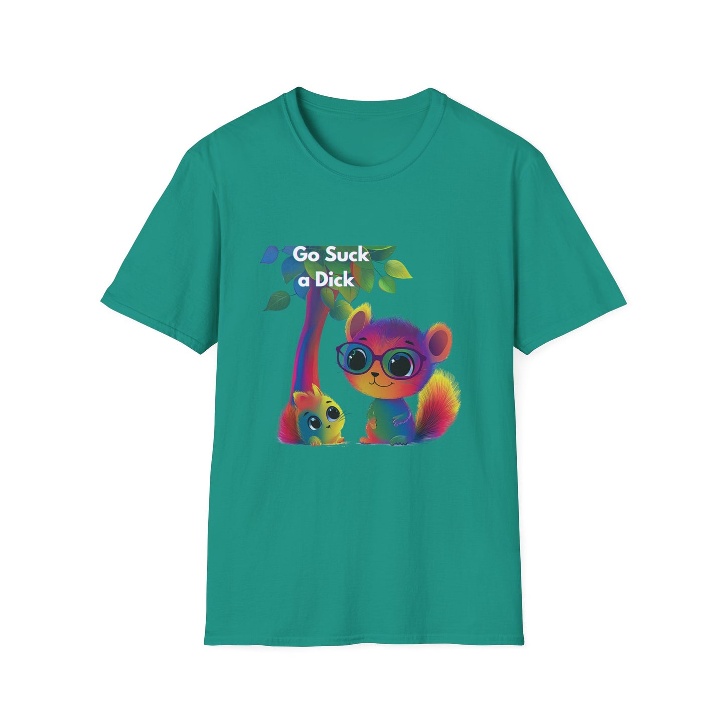 Kawaii Activism Rainbow Critters T-Shirt | Cute Protest Tee