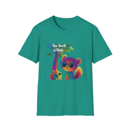 Kawaii Activism Rainbow Critters T-Shirt | Cute Protest Tee