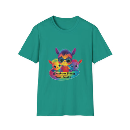 Kawaii Goats Squad Whatever Floats Your Goats T-Shirt