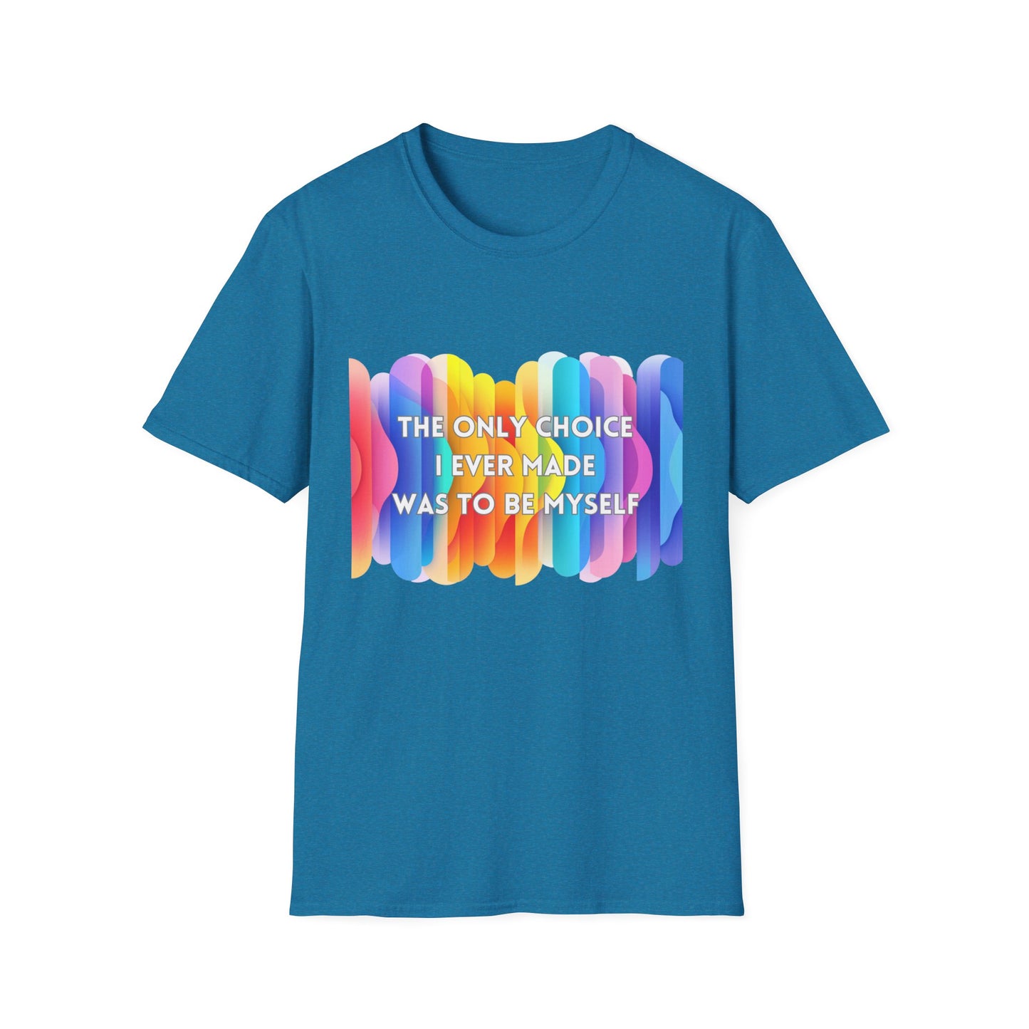 Rainbow Authenticity T-Shirt | Be Myself Pride Tee