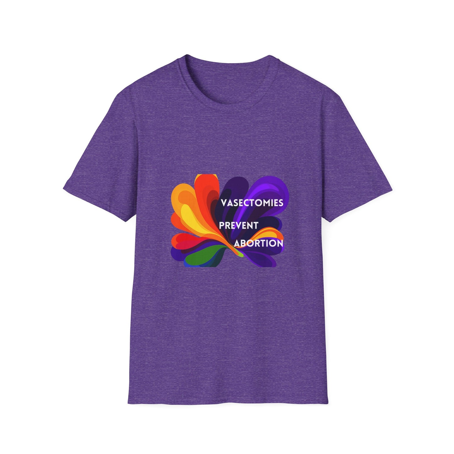 Vasectomies Prevent Abortion T-Shirt | Progressive Reproductive Rights Tee