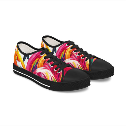 Rainbow Flow Low Top Canvas Sneakers | LGBTQ+ Pride Shoes