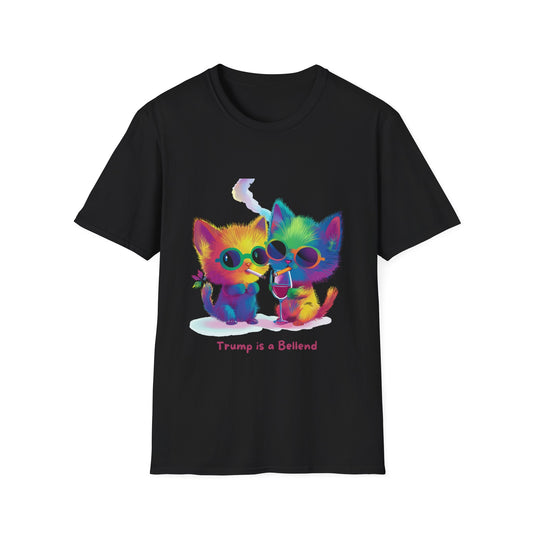 Rainbow Kittens Anti-Trump T-Shirt | Cute Political Statement Tee