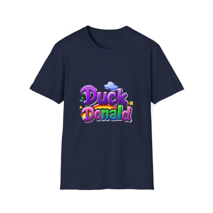 Duck Donald Retro T-Shirt | Nostalgic Cartoon Style Unisex Tee