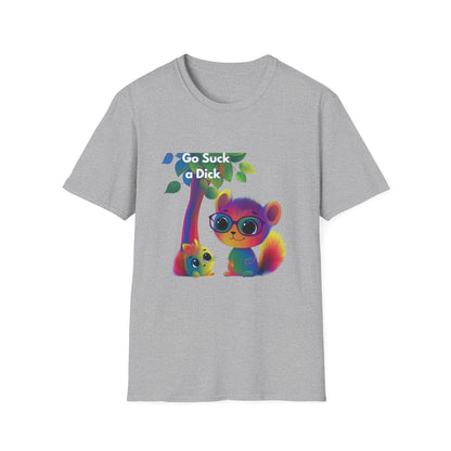 Kawaii Activism Rainbow Critters T-Shirt | Cute Protest Tee