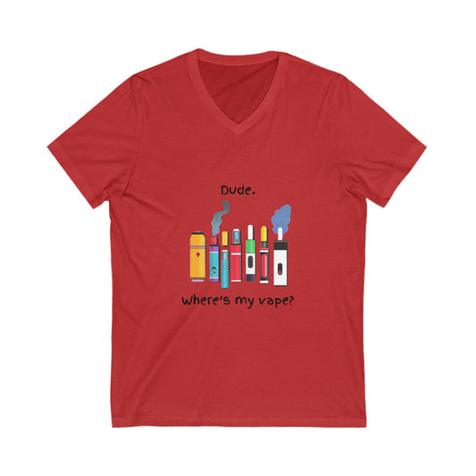 Funny Movie Reference V-Neck T-Shirt | Retro Pop Culture Unisex Tee