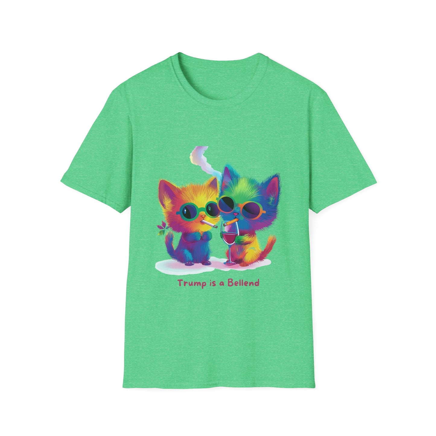 Rainbow Kittens Anti-Trump T-Shirt | Cute Political Statement Tee