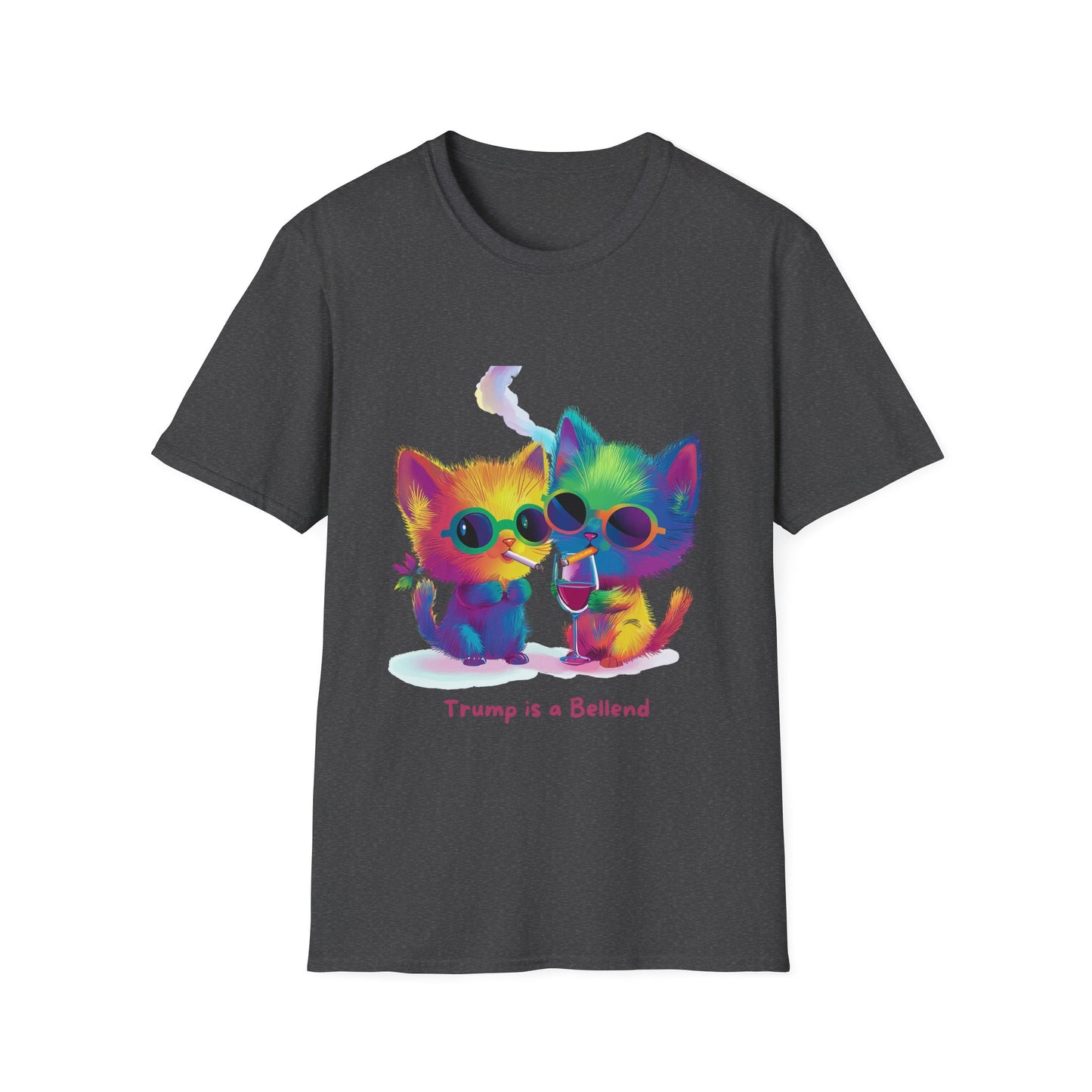 Rainbow Kittens Anti-Trump T-Shirt | Cute Political Statement Tee