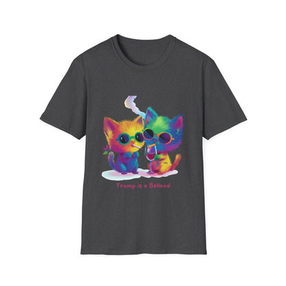 Rainbow Kittens Anti-Trump T-Shirt | Cute Political Statement Tee