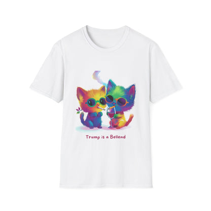 Rainbow Kittens Anti-Trump T-Shirt | Cute Political Statement Tee