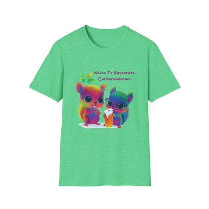 Rainbow Squirrels Anti-Fascist T-Shirt | Kawaii Protest Tee