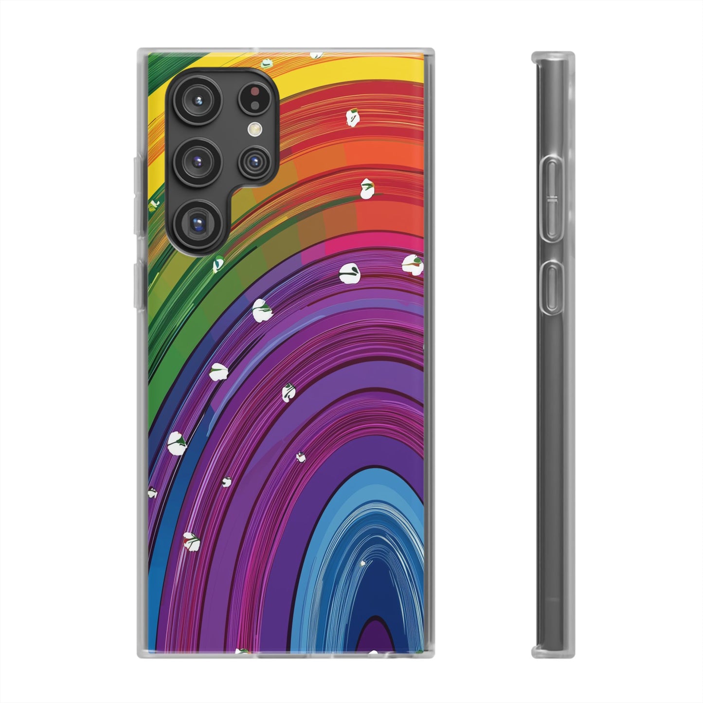 Rainbow Swirl Phone Case | Pride Edition Flexi Case