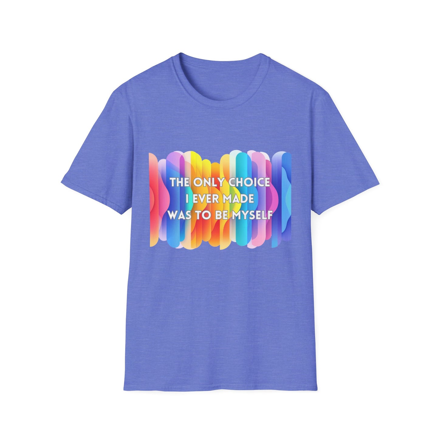 Rainbow Authenticity T-Shirt | Be Myself Pride Tee