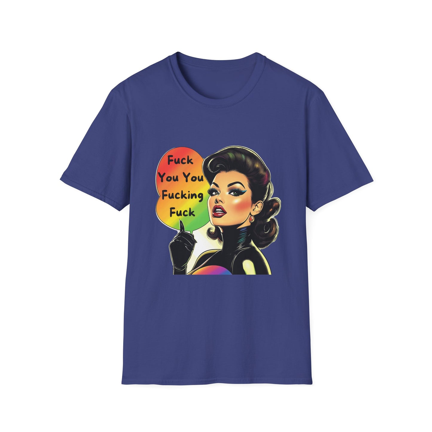 Vintage Sass Retro Pin-Up T-Shirt | Unfiltered Attitude Tee