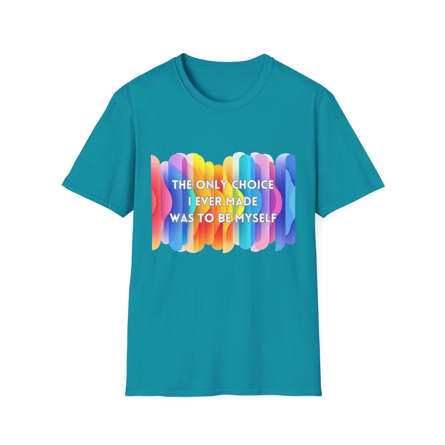 Rainbow Authenticity T-Shirt | Be Myself Pride Tee