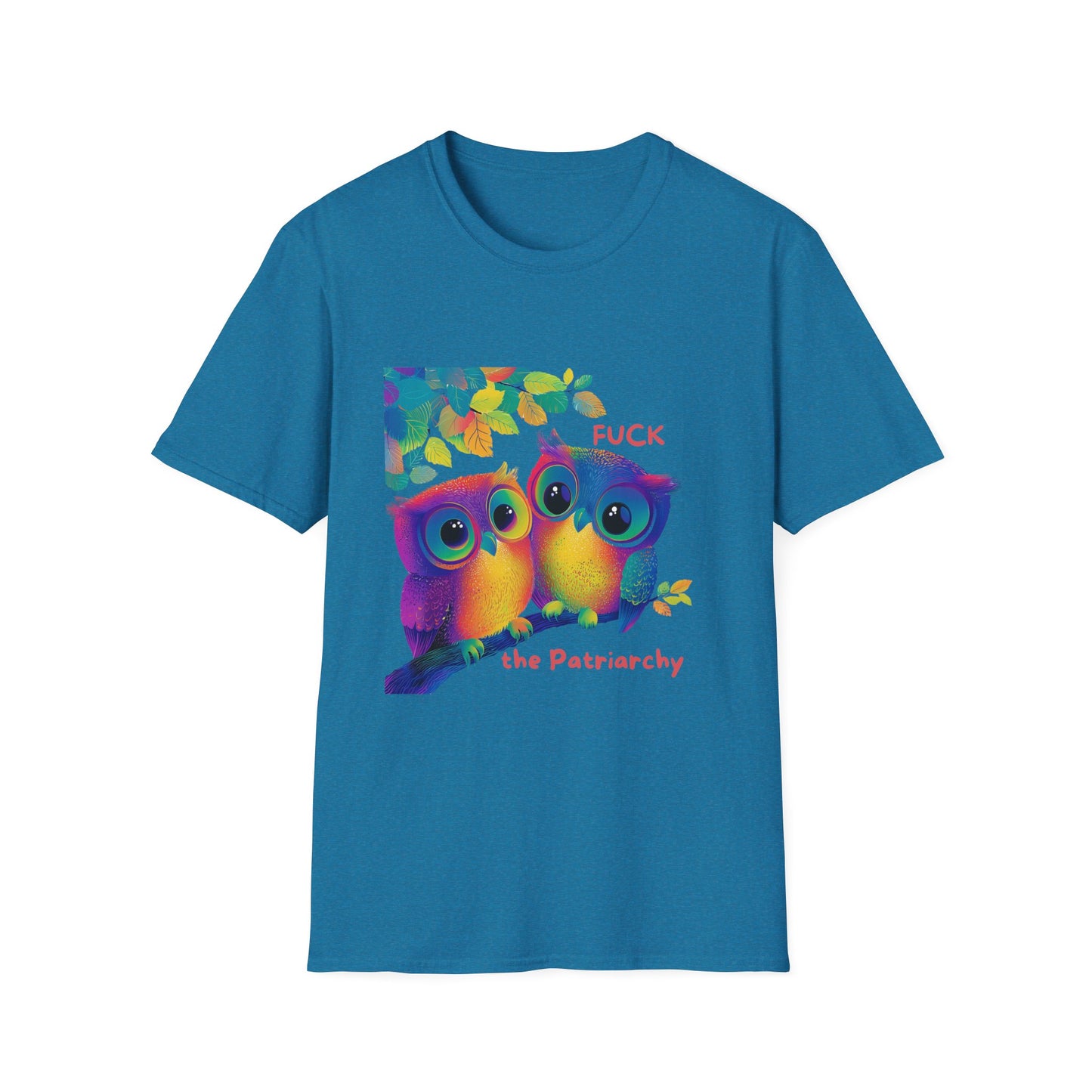 Kawaii Owl Feminist T-Shirt | Cute Resistance Tee