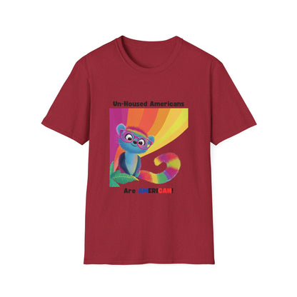Kawaii Housing Rights T-Shirt | Un-Housed Americans Activist Tee