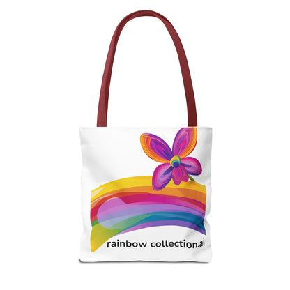 Rainbow Owl Activism Tote Bag | Colorful Protest Accessory | Cute Resistance Carry-All