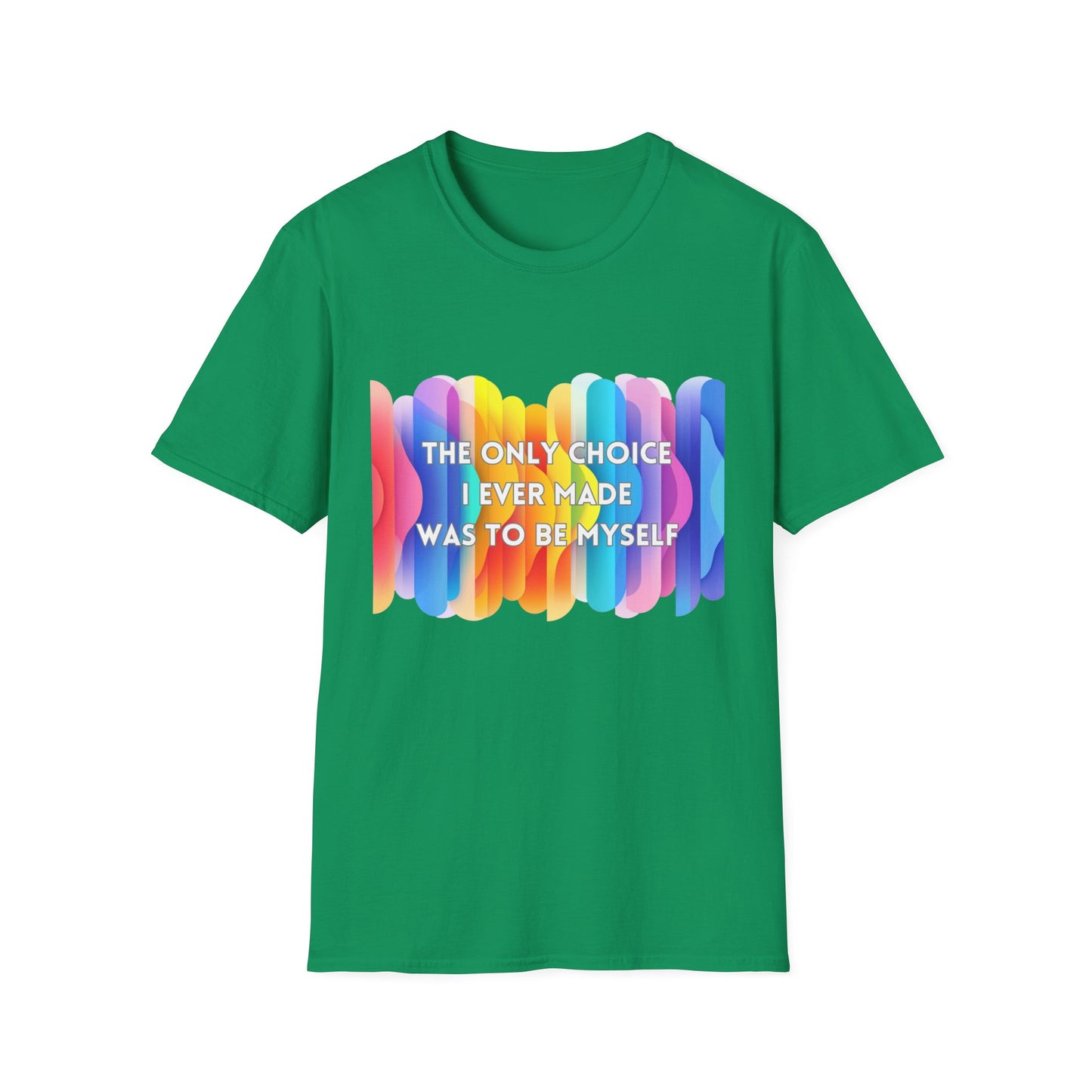 Rainbow Authenticity T-Shirt | Be Myself Pride Tee