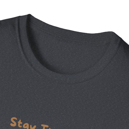 Stay Trashy Raccoon Crown T-Shirt | Cute Animal Kawaii Unisex Tee