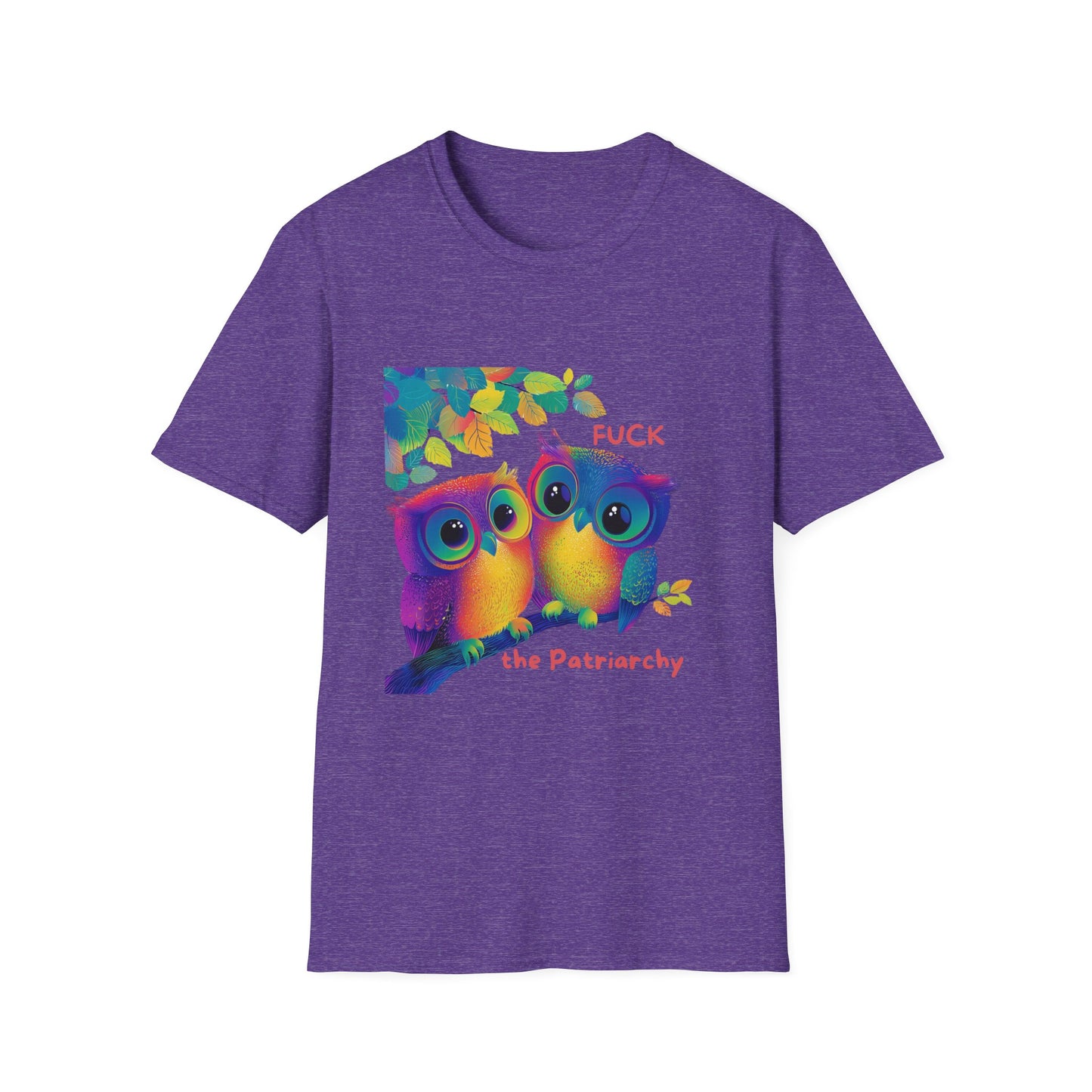 Kawaii Owl Feminist T-Shirt | Cute Resistance Tee