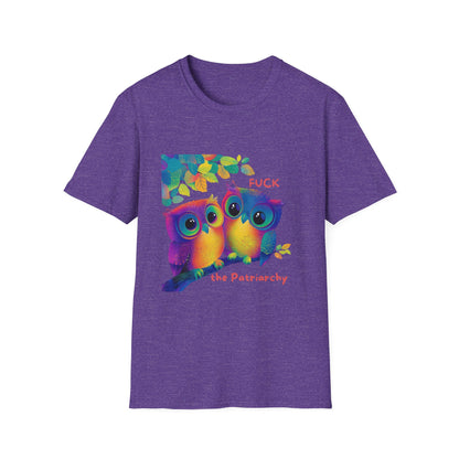 Kawaii Owl Feminist T-Shirt | Cute Resistance Tee