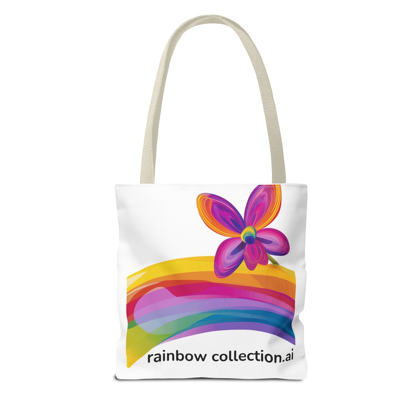 Rainbow Cat Sassy Tote Bag | Kawaii Pride Resistance | Cute Cat Lover Gift