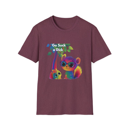 Kawaii Activism Rainbow Critters T-Shirt | Cute Protest Tee