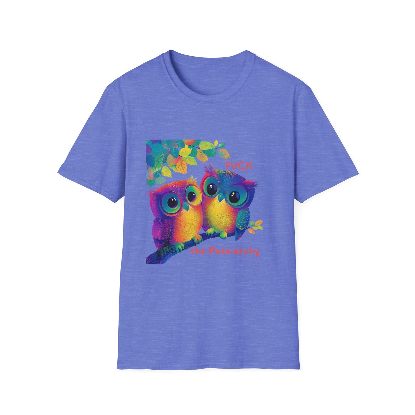 Kawaii Owl Feminist T-Shirt | Cute Resistance Tee