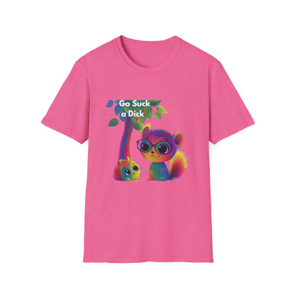 Kawaii Activism Rainbow Critters T-Shirt | Cute Protest Tee