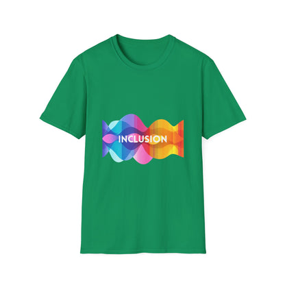 SEO/AEO Optimized Title: Inclusive Rainbow Wave T-Shirt | LGBTQ+ Pride Unisex Tee