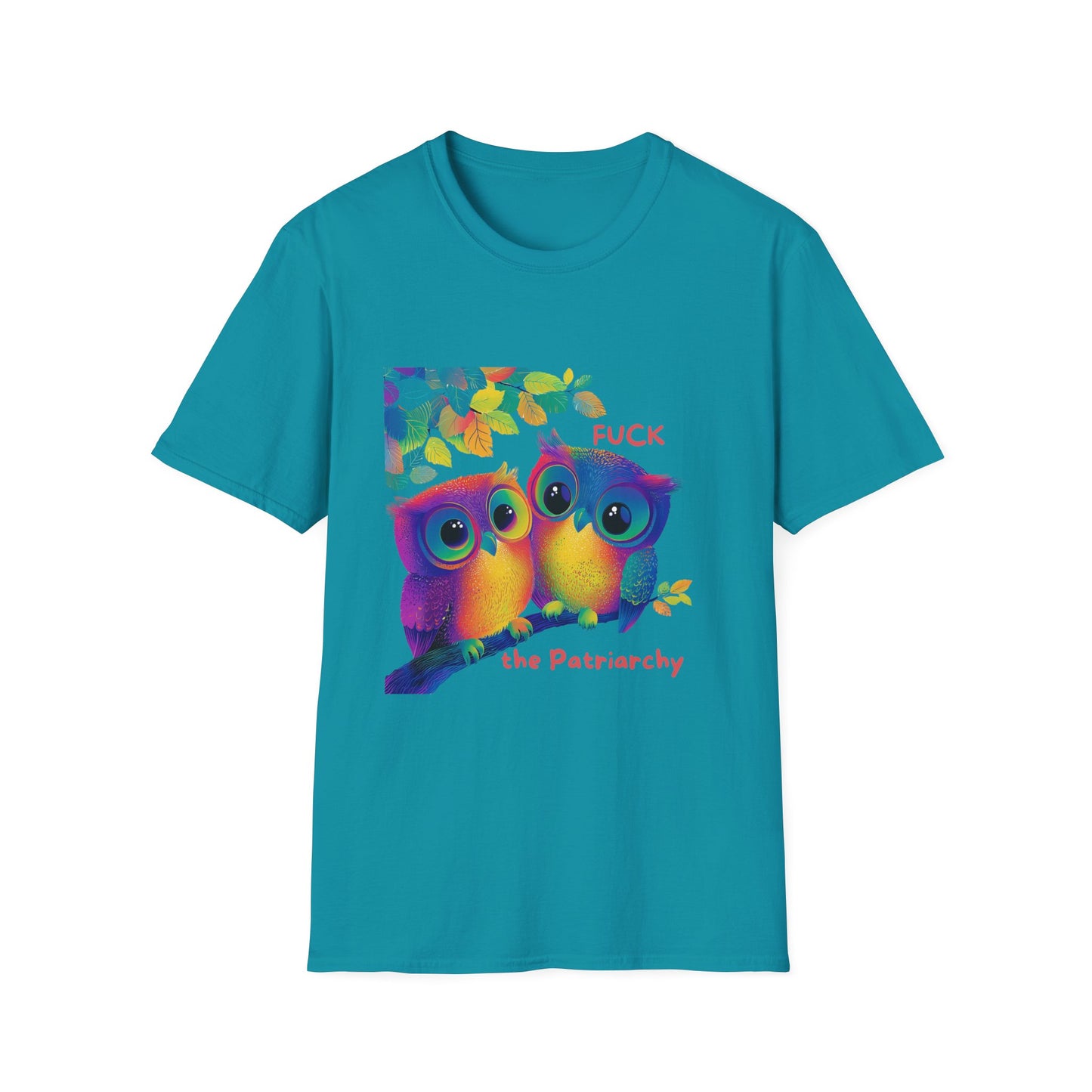 Kawaii Owl Feminist T-Shirt | Cute Resistance Tee