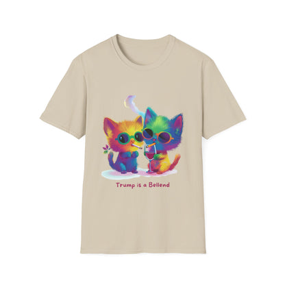Rainbow Kittens Anti-Trump T-Shirt | Cute Political Statement Tee