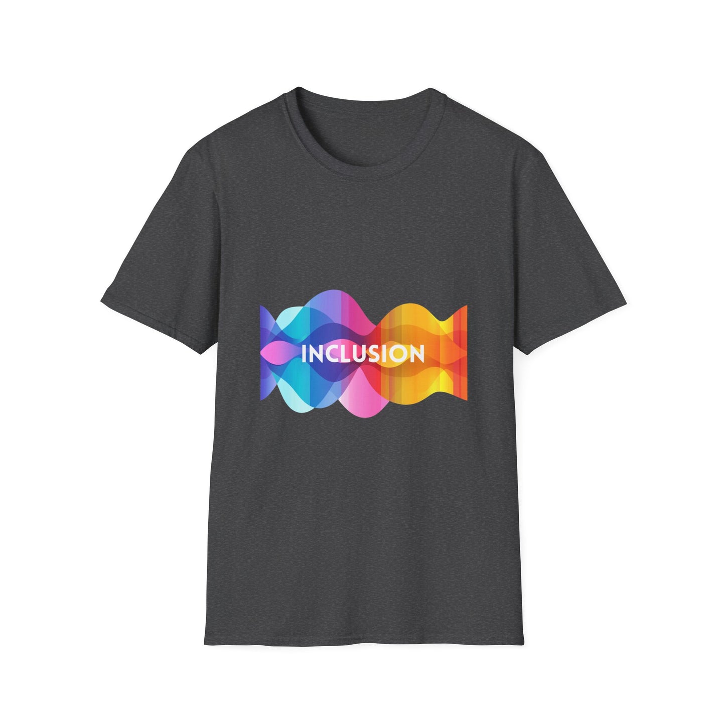 SEO/AEO Optimized Title: Inclusive Rainbow Wave T-Shirt | LGBTQ+ Pride Unisex Tee